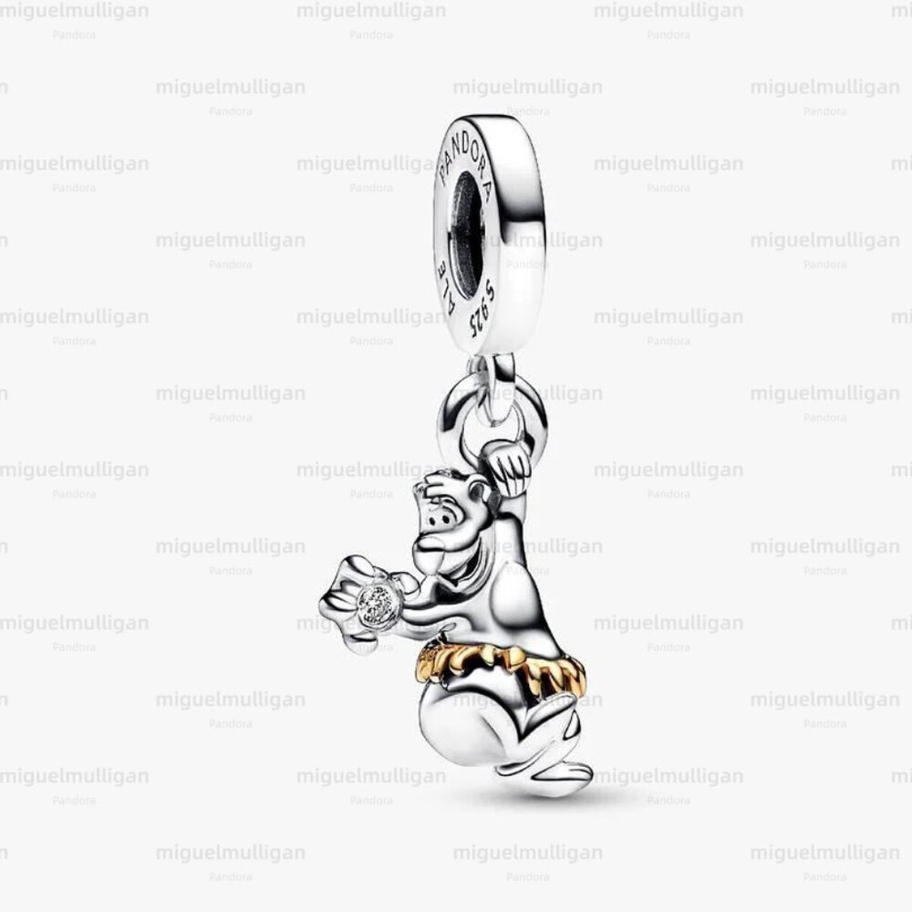 Pandora Disney 100th Anniversary Baloo Lab-created Diamond Charm